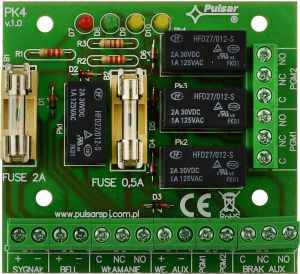 moduł przekaźnikowy pulsar awz515  - możliwość montażu - zadzwoń: 34 333 57 04 - 37 sklepów w całej