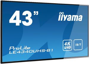 monitor led iiyama le4340uhs-b1 4k 43 - możliwość montażu - zadzwoń: 34 333 57 04 - 37 sklepów w ca