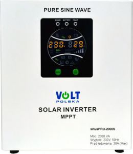 przetwornica volt polska sinuspro-2000s 24v 1400/2000w solar - możliwość montażu - zadzwoń: 34 333 5