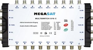 Multiswitch kaskadowy Megasat 5/16 C