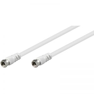 Przyłącze FF SAT antena cable white 2.5m