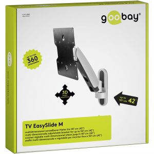 Uchwyt TV EasySlide M 17\-42\ 3D Goobay