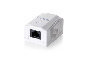 Gniazdo sieciowe kat.5E 1x RJ45