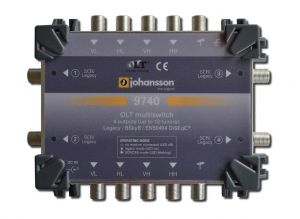 Multiswitch Unicable Johansson 9740 - 5/4 OLT