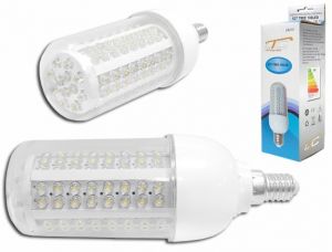 Żarówka E27/230V LTC 108LED, światło ciepłe białe