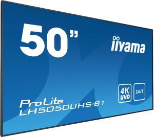 monitor led iiyama lh5050uhs-b1 4k 50 - możliwość montażu - zadzwoń: 34 333 57 04 - 37 sklepów w ca