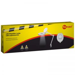 Lampa warsztatowa fixPOINT z lupą 3D 90 LED 7,5W