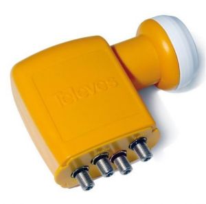 LNB Quad Televes 0,3dB 761001