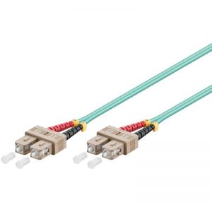 Patchcord światłowodowy LWL SC-SC OM3 DUPLEX 0.5m