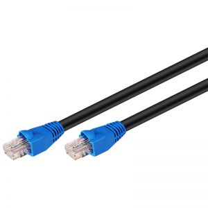 Kabel LAN Patchcord CAT 6 U/UTP outdoor PE 10m