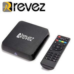 Revez QDROID 4K Android Box Ultra HD WIFI