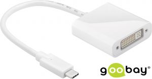 Adapter USB-C na gniazdo DVI goobay