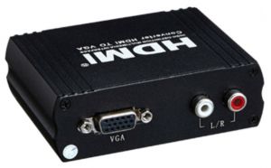 Konwerter HDMI na VGA + Audio R/L Space HDCVGA02