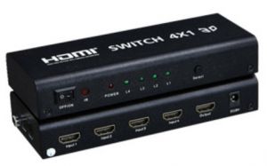 Sumator HDMI 4/1 Audio Spacetronik SPH-S104V4A