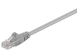 Kabel LAN Patchcord CAT 5E U/UTP szary, 10m