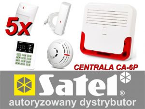 alarm satel ca-6 led, 5xaqua plus, fd-1, tsd-1, sd-6000 - możliwość montażu - zadzwoń: 34 333 57 04