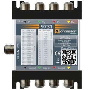 Multiswitch Unicable II Johansson 9731- 4/1