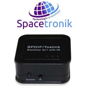 Przełącznik SPDIF / Toslink 3x1 SPA-SF301T