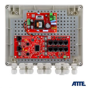 switch zewnętrzny 8-portowy poe do 8 kamer ip atte ip-8-20-l2 - możliwość montażu - zadzwoń: 34 333