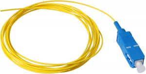 pigtail sm 9/125, sc/upc pokrycie 0,9mm, dł.1m - możliwość montażu - zadzwoń: 34 333 57 04 - 37 skle