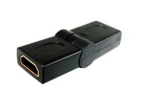 Adapter HDMI gn.-gn (przedłuzka +zmiana kąta 180)