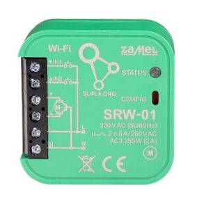 sterownik  srw-01 autonomiczny dopuszkowy rolet wifi zamel supla - możliwość montażu - zadzwoń: 34 3