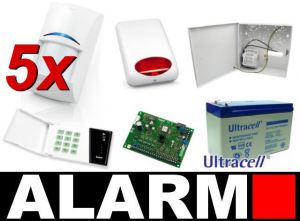 alarm satel ca-6 led, 5xbpr2-w12, syg. zew. spl-5010r - możliwość montażu - zadzwoń: 34 333 57 04 -