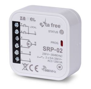 sterownik rolet dopuszkowy exta free srp-02 - możliwość montażu - zadzwoń: 34 333 57 04 - 37 sklepów