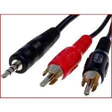 kabel Jack 2,5st-2RCA 1,5m