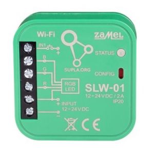 sterownik slw-01 autonomiczny led rgb wi-fi zamel supla - możliwość montażu - zadzwoń: 34 333 57 04