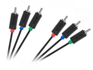 Kabel Space 3RCA-3RCA Component 1.8m