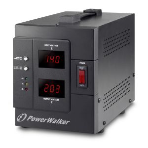 stabilizator napięcia power walker avr 2000va - możliwość montażu - zadzwoń: 34 333 57 04 - 37 sklep