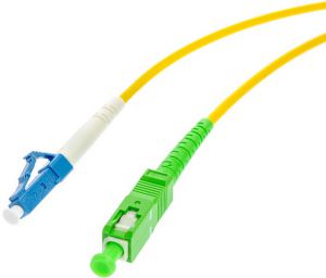 patchcord światłowodowy sm 1m simplex 9/125, sc/apc-lc/upc 3.0mm - możliwość montażu - zadzwoń: 34 3