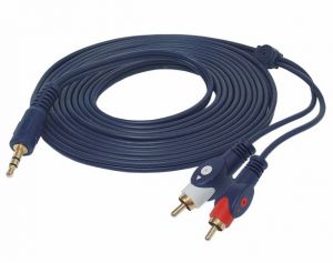 kabel Jack 3,5st-2RCA Digital dobry HQ 2m