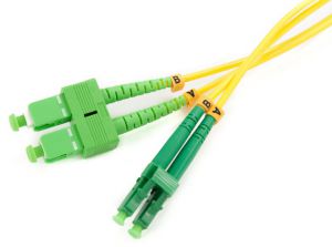 patchcord światłowodowy sm 2m duplex 9/125, sc/apc-lc/apc 3mm - możliwość montażu - zadzwoń: 34 333