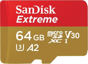 karta pamięci sandisk extreme microsdxc 64gb 160/60 mb/s u3 cl10 - możliwość montażu - zadzwoń: 34 3