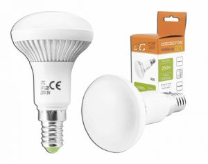 Żarówka E14/230V 9LED 3W R50 LTC, św.ciepłe białe