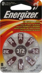 Bateria Słuchowa 312 ENERGIZER (8 szt.)