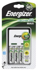 Ładowarka Akumulatorów ENERGIZER Maxi +4AA 2000mAh