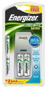 Ładowarka Akumulatorów ENERGIZER Mini +2 AA 2000mA