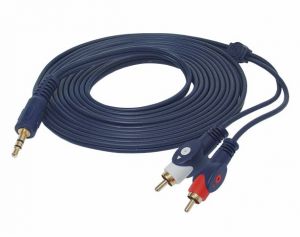 kabel Jack 3,5st-2RCA Digital dobry HQ 3m