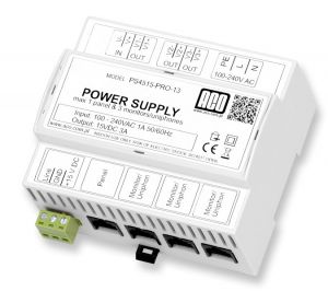 aco ps45-15-pro-13 zasilacz video din 15v, 3a - możliwość montażu - zadzwoń: 34 333 57 04 - 37 sklep