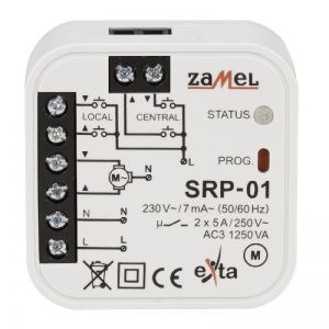 sterownik rolet dopuszkowy exta free srp-01 - możliwość montażu - zadzwoń: 34 333 57 04 - 37 sklepów