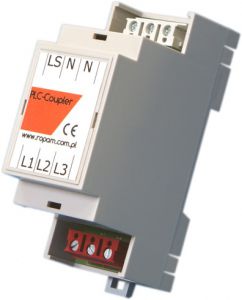 sprzęgacz sieci smartplc ropam plc-coupler-d2m - możliwość montażu - zadzwoń: 34 333 57 04 - 37 skle