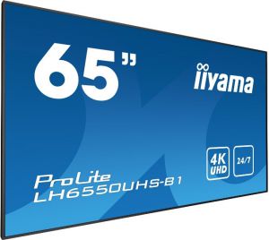 monitor led iiyama lh6550uhs-b1 4k 65 - możliwość montażu - zadzwoń: 34 333 57 04 - 37 sklepów w ca