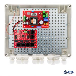 switch zewnętrzny 5-portowy poe do 5 kamer ip atte ip-5-11-l2 - możliwość montażu - zadzwoń: 34 333