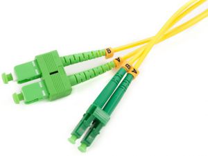 patchcord światłowodowy sm 1m duplex 9/125, sc/apc-lc/apc 3mm - możliwość montażu - zadzwoń: 34 333