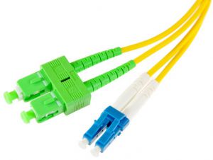 patchcord światłowodowy sm 1m duplex 9/125, sc/apc-lc/upc 3mm - możliwość montażu - zadzwoń: 34 333