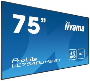 monitor led iiyama le7540uhs-b1 4k 75 - możliwość montażu - zadzwoń: 34 333 57 04 - 37 sklepów w ca