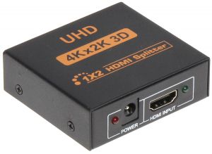 rozgałęźnik hdmi-sp-1/2kf 1xwejście na 2xwyjścia - możliwość montażu - zadzwoń: 34 333 57 04 - 37 sk